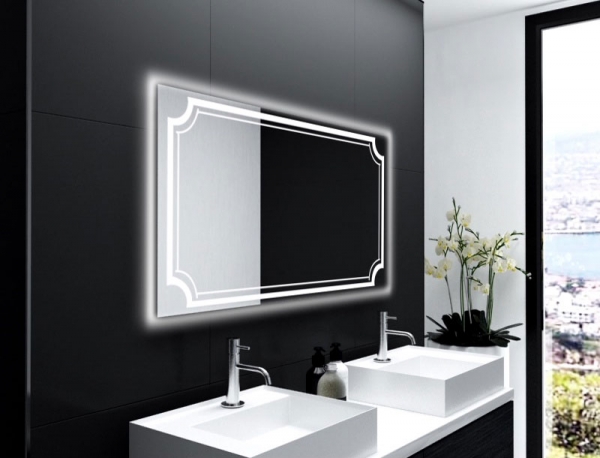 Badspiegel Barletta mit LED-Beleuchtung